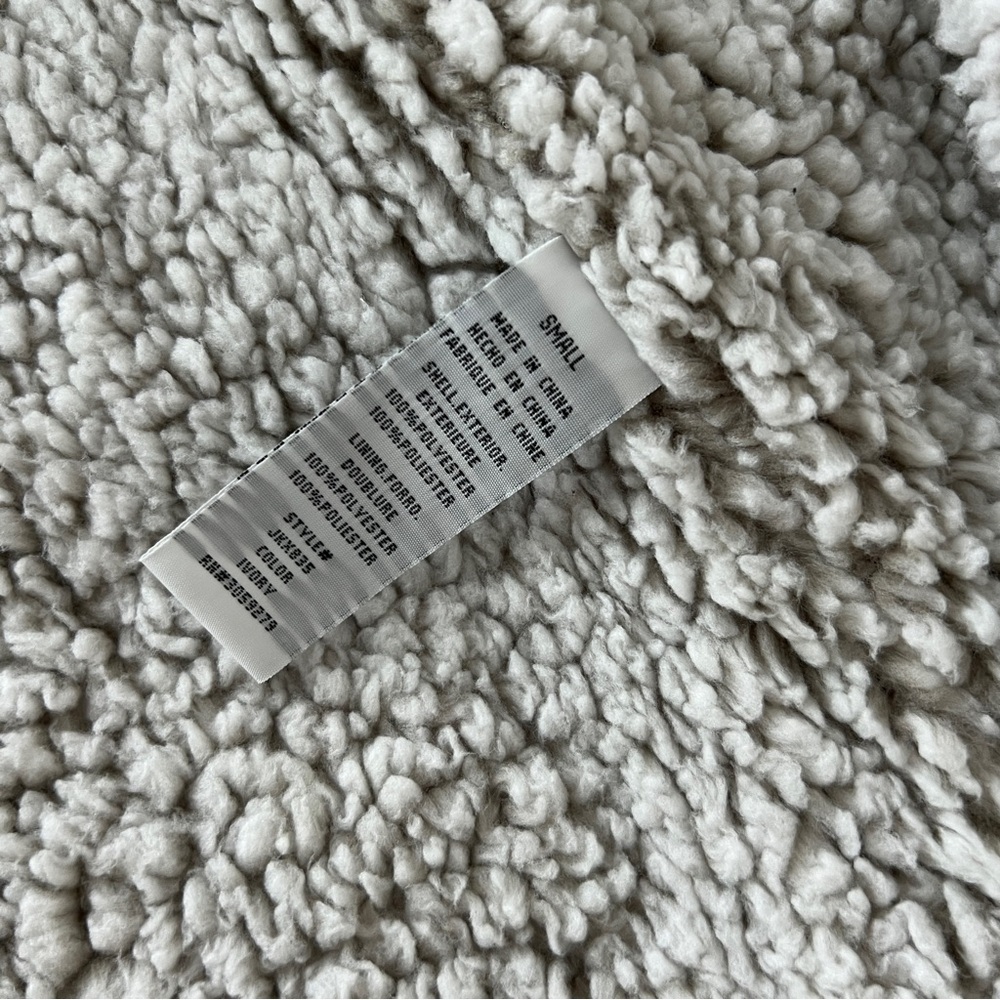 Thread & Supply Gray Sherpa Vest - Picture 4 of 5